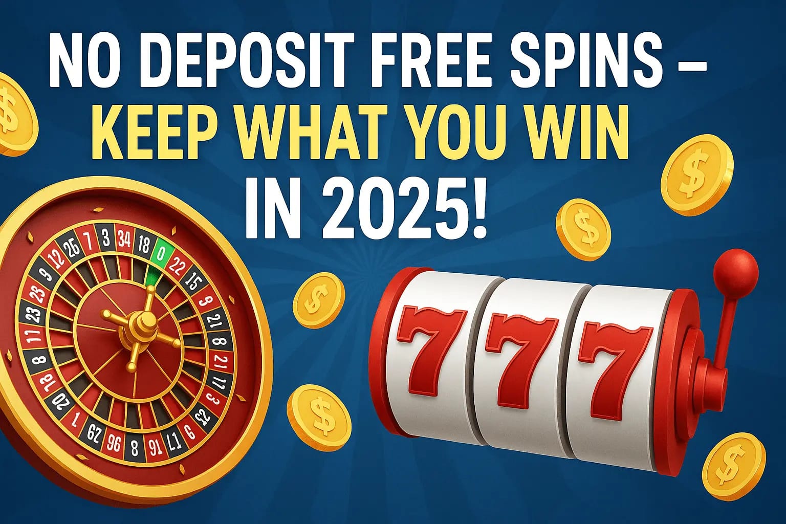 No Deposit Free Spins – Keep What You Win in 2025!